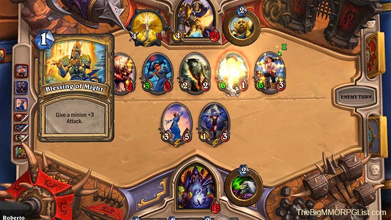 Hearthstone: Heroes of Warcraft Screenshot | TheBigMMORPGList.com Hearthstone: Heroes of Warcraft | TheBigMMORPGList.com