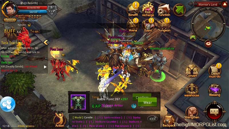 MU Origin Screenshot | TheBigMMORPGList.com MU Origin Screenshot | TheBigMMORPGList.com
