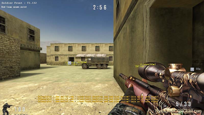 Soldier Front Screenshot | TheBigMMORPGList.com Soldier Front Screenshot | TheBigMMORPGList.com
