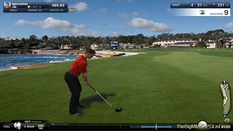 World Golf Tour Screenshot | TheBigMMORPGList.com World Golf Tour | TheBigMMORPGList.com