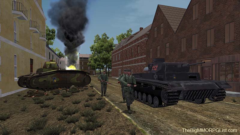 World War II Online – Battleground Europe Screenshot | TheBigMMORPGList.com World War II Online – Battleground Europe Screenshot | TheBigMMORPGList.com